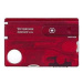 Victorinox Swiss Card Lite Translucent červený
