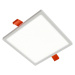 APLED APLED - LED Podhledové svítidlo SQUARE SLIM LED/16W/230V 14,5x14,5 cm bílá