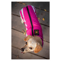 Vsepropejska Faraon bunda pro psa na ZIP Barva: Růžová, Délka zad (cm): 55, Obvod hrudníku: 68 -