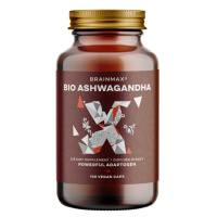 BrainMax Ashwagandha 660 mg BIO 100 rostlinných kapslí