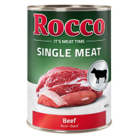 Výhodné balení Rocco Single Meat 12 x 400 g hovězí