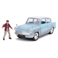 Harry Potter Auto Ford Anglia 1959 1:24 s figurkou Harryho Pottera