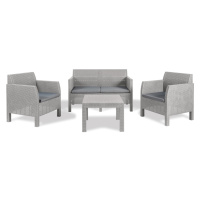 TOOMAX MATILDE 4 SEATER zahradní plastový set - šedá