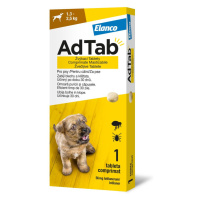 AdTab Žvýkací tablety pro psy 1,3-2,5 kg 56 mg 1 tableta