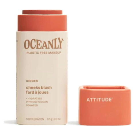 Attitude Tuhá krémová tvářenka Oceanly - Ginger 8,5 g