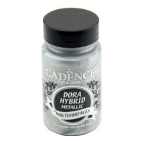 Metalická barva na všechny povrchy Cadence Dora Hybrid 90 ml - (silver) stříbrná Aladine