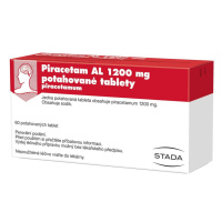 PIRACETAM AL 1200 mg Potahované tablety 60 kusů