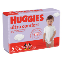 HUGGIES® Ultra Comfort Jumbo Plenky jednorázové 5 (11-25 ks) 42 ks