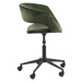 Dkton Designová kancelářská židle Natania lesní zelená