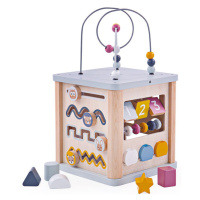 Bigjigs Toys Baby Motorická aktivní kostka 38,5 cm