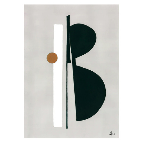 Paper Collective designové moderní obrazy Balance 02 (120 x 168 cm)