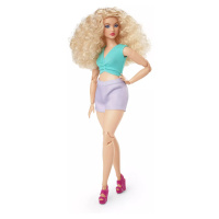 Barbie Looks Blondýnka ve fialových šortkách