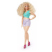 Barbie Looks Blondýnka ve fialových šortkách