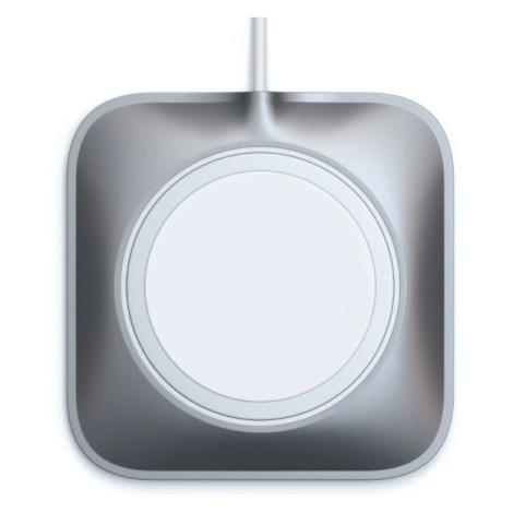Satechi Aluminium Dock for Mag safe Charger iPhone 12 Pro Max/12 Pro/12 Mini/12 ST-AMCCM Šedá