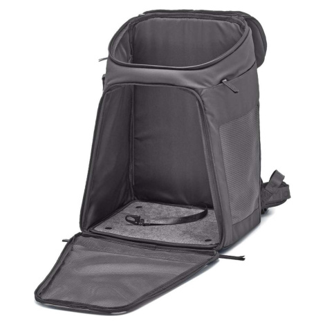 Tmavě šedý batoh pro domácího mazlíčka 27x35 cm Zaino Asphalt – MiaCara