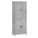 vidaXL Skříň highboard betonově šedá 69,5x34x180 cm kompozitní dřevo