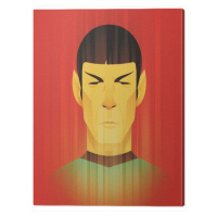 Obraz na plátně Star Trek - Beaming Spock - 50th Anniversary, 2 cm - 60×80 cm