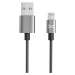 Kabel Ghostek - NRGline Apple Lightning 3m , Black/Graphite (GHOCBL024)