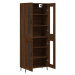 vidaXL Skříň highboard hnědý dub 69,5 x 34 x 180 cm kompozitní dřevo