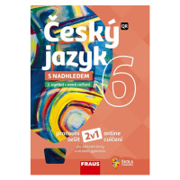 Český jazyk 6 s nadhledem 2v1 Hybridní pracovní sešit Fraus