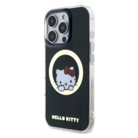 Hello Kitty iPhone 16 Pro 6,3 černé pevné Pouzdro IML Sweet Kitty Magsafe