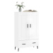 vidaXL Skříň highboard lesklá bílá 69,5 x 31 x 115 cm kompozitní dřevo