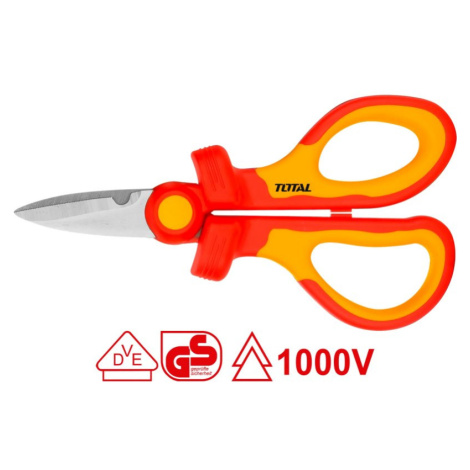 TOTAL THISS1601 elektrikářské nůžky 1000V VDE industrial
