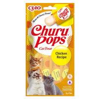 Churu lízací pochoutka Pops kuře 4x14g