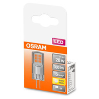 OSRAM Kolíčková LED žárovka OSRAM G4 2,6 W, teplá bílá, 300 lm