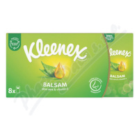 KLEENEX Kapesníky papírové Balsam Hanks 8x9ks