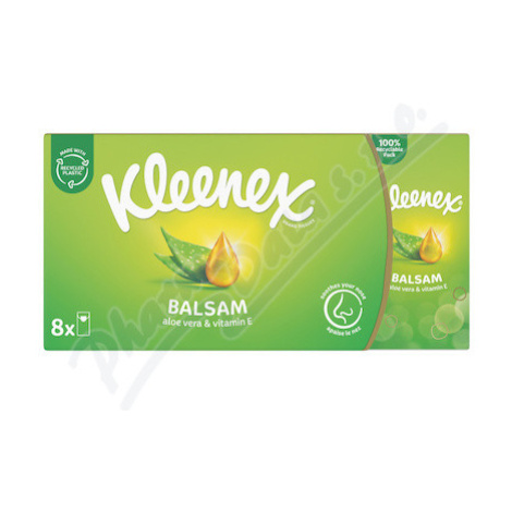 KLEENEX Kapesníky papírové Balsam Hanks 8x9ks