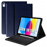 Pouzdro Klávesnice pro Apple Ipad 10.9 Gen 10 2022 A2696 Modré