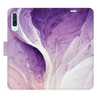 iSaprio flip pouzdro Purple Paint pro Samsung Galaxy A50