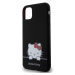 Hello Kitty Liquid Silicone Daydreaming Logo kryt iPhone 11 černý