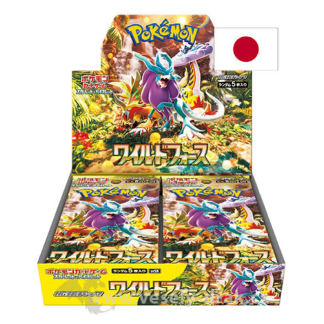 Pokémon Scarlet and Violet Wild Force Booster Box - japonsky NINTENDO