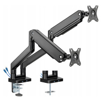 Držák Na Dva Monitory Namontovaný K Psacímu Stolu 2 Usb Porty V Vesa Základně