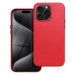 Smarty Leather Mag kryt s MagSafe iPhone 15 Pro Max červený