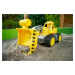 Nakladač Power Worker Wheel Loader + Figurine BIG pracovní stroj 47 cm – gumová kola od 2 let