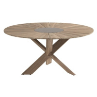 Hartman Luxusní zahradní jídelní stůl Provence dřevěný 150 cm - Light Grey