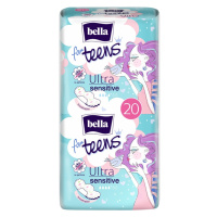 Bella For Teens Ultra Sensitive hygienické vložky 20 ks