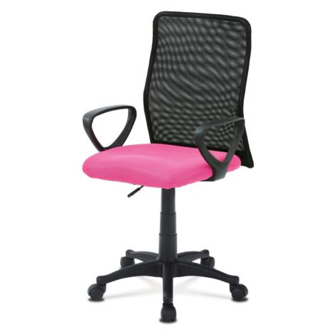 Kancelářská židle MEDLEY, růžová / černá Autronic