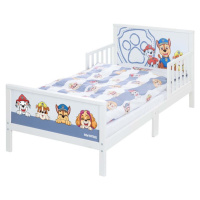 Bílo-modrá dětská postel 70x140 cm Paw Patrol – Roba