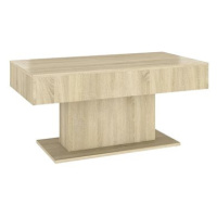 SHUMEE Konferenční stolek dub sonoma 96 × 50 × 45 cm dřevotříska, 806834