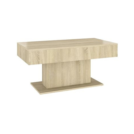 SHUMEE Konferenční stolek dub sonoma 96 × 50 × 45 cm dřevotříska, 806834