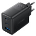 Nabíječka Vention, Wall charger, FERB0-EU,  2xUSB-C, USB- A, 65W/65W/30W, GaN (black)