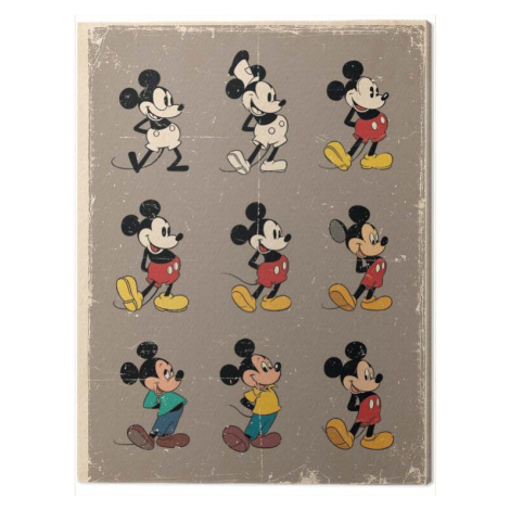 Obraz na plátně Mickey Mouse, 2 - 80×60 cm Pyramid