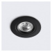 Heitronic LED stropní bodové světlo DL6809, kulaté, černé