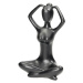 Dekoria Figurka Woman Yoga II, 19,5 x 14 x 28 cm