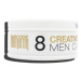 Barcode Men Creative Wax Strong Effect, Maximum Control, Natural Look (8) - vosk na vlasy s natu