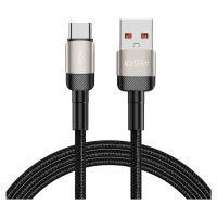 Kabel TECH-PROTECT ULTRABOOST EVO TYPE-C CABLE 100W/5A 200CM TITANIUM (5906203690756)